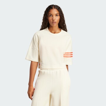 ADIDAS ORIGINALS Shirt 'Neuclassics' in Beige: front