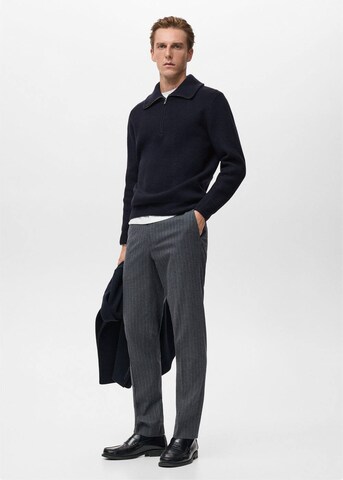 MANGO MAN Sweater 'Parkyd' in Blue