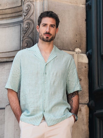 TRAPP Comfort Fit Hemd 'Mika' in Blau