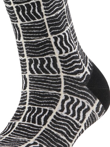 FALKE Socken 'Coast Tile'‌‌‌‌‌‌‌‌‌ in Schwarz