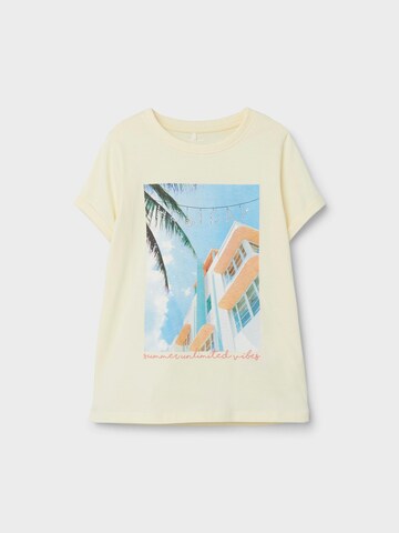 Tricou 'JIDAISY' de la NAME IT pe galben