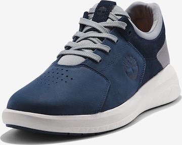 TIMBERLAND Platform trainers 'Bradstreet Ultra Sock Fit Ox' in Blue: front