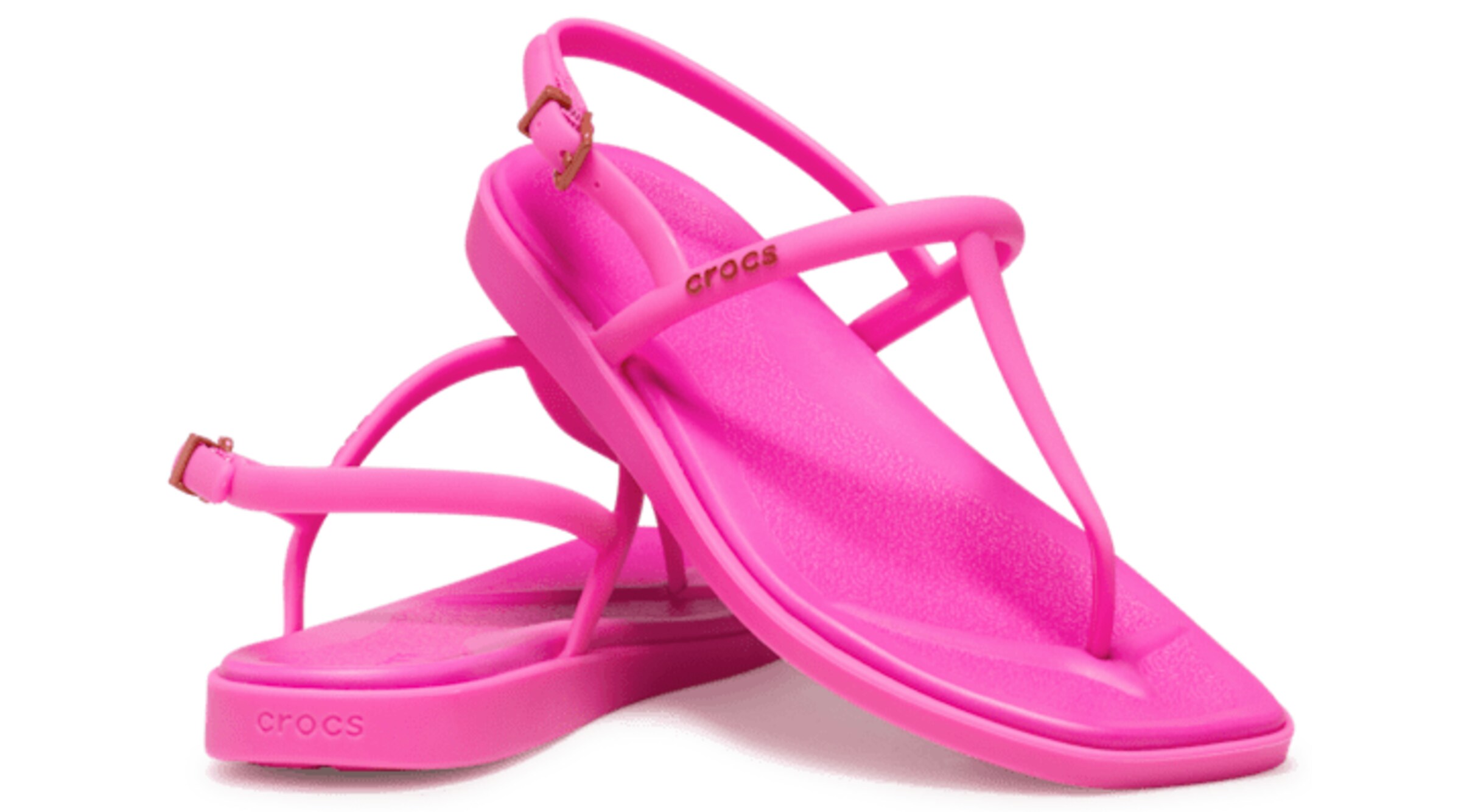 Crocs T-Bar Sandals 'Miami' in Pink