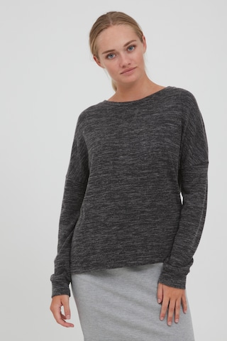 Oxmo Sweatshirt 'Benta' in Grey: front