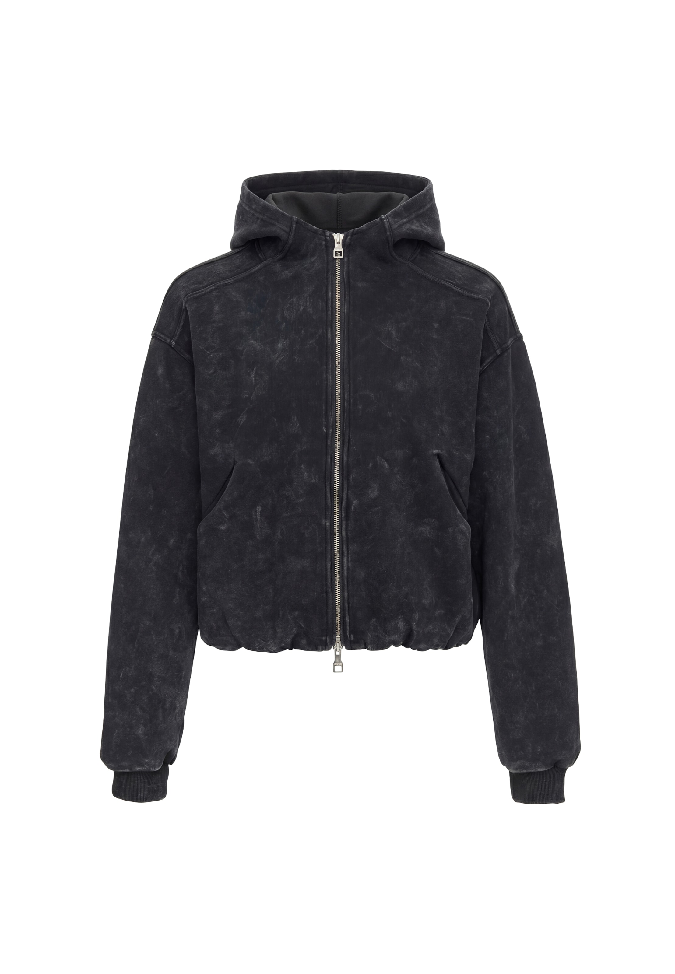 Veste de survêtement myMo ROCKS en noir : devant