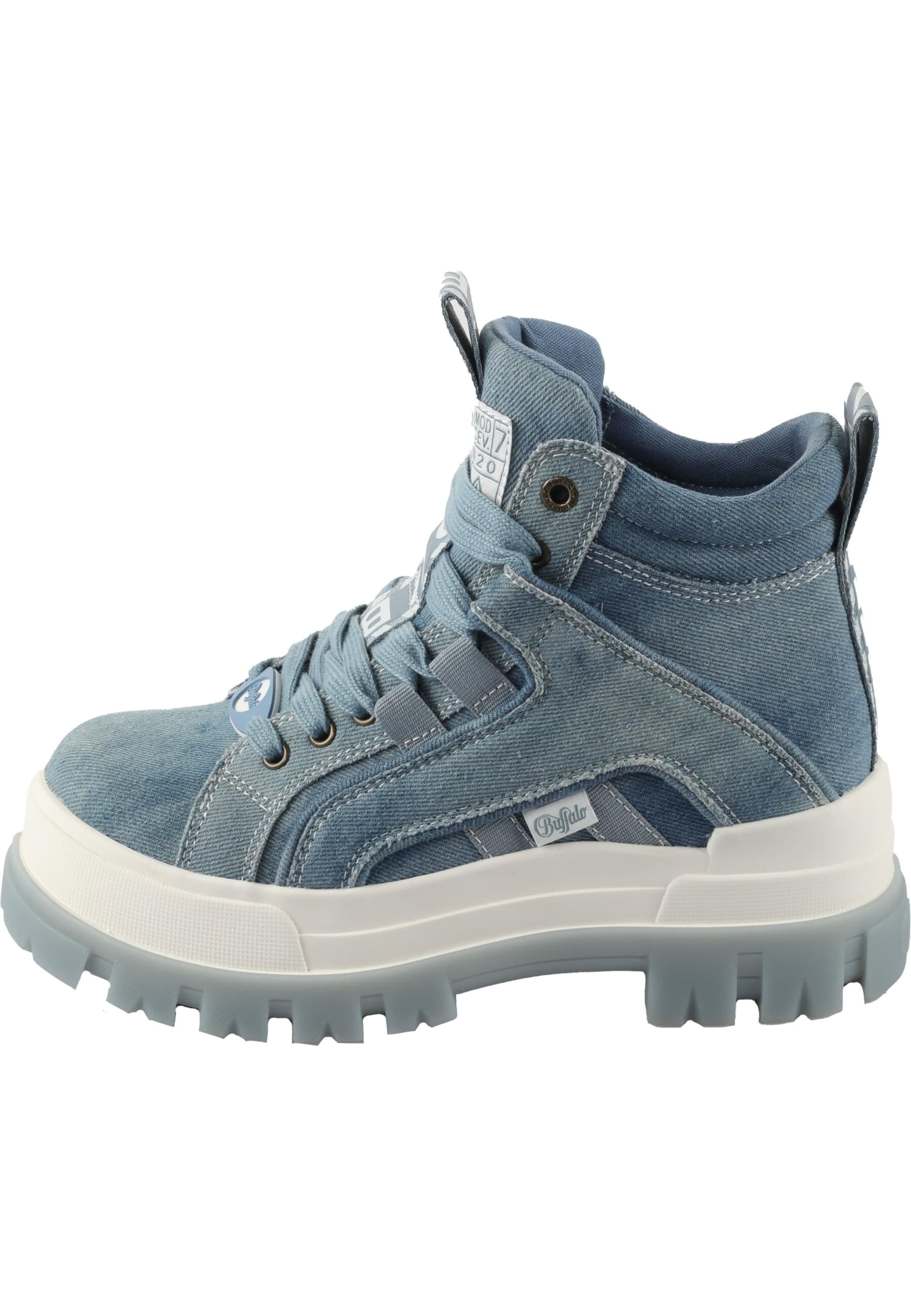 mėlyna BUFFALO Suvarstomieji kulkšnis dengiantys batai 'Aspha': priekis