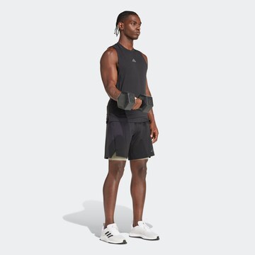 ADIDAS PERFORMANCE Skinny Sports trousers in Green
