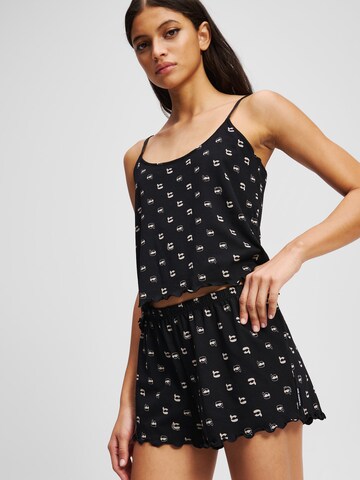 Pantaloni scurți de la Karl Lagerfeld pe negru