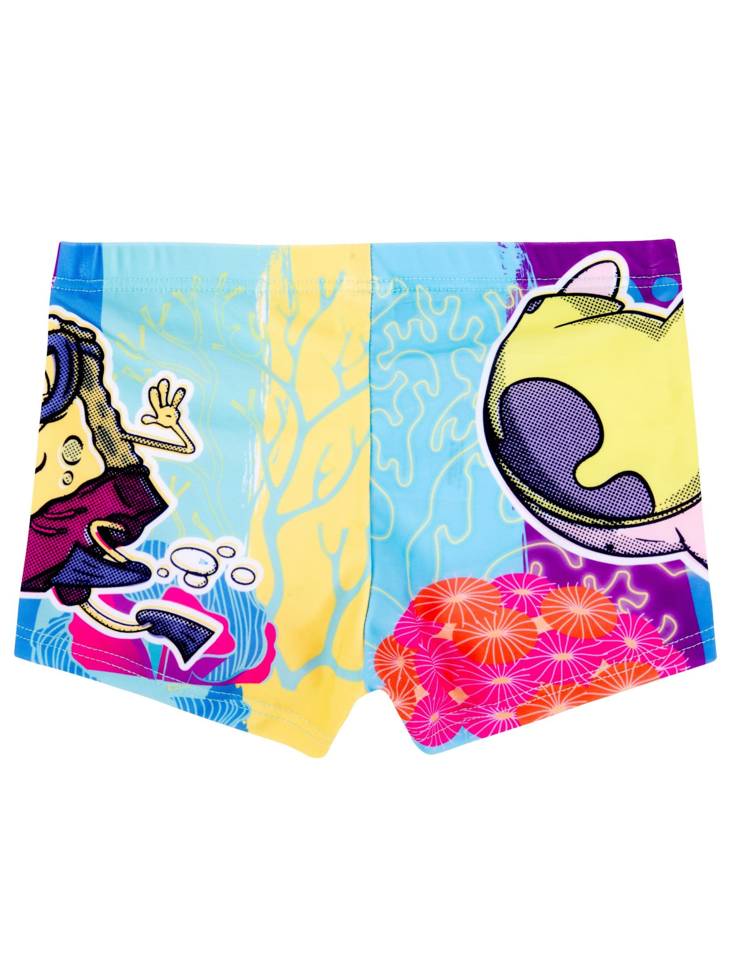 SpongeBob Badehose 'Spongebob Schwammkopf'‌‌‌‌ in Mischfarben: Vorderseite