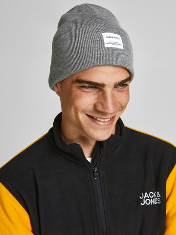 JACK & JONES Čiapky - Sivá