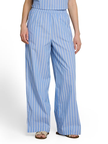TOM TAILOR DENIM Wide leg Pants in Blue: front