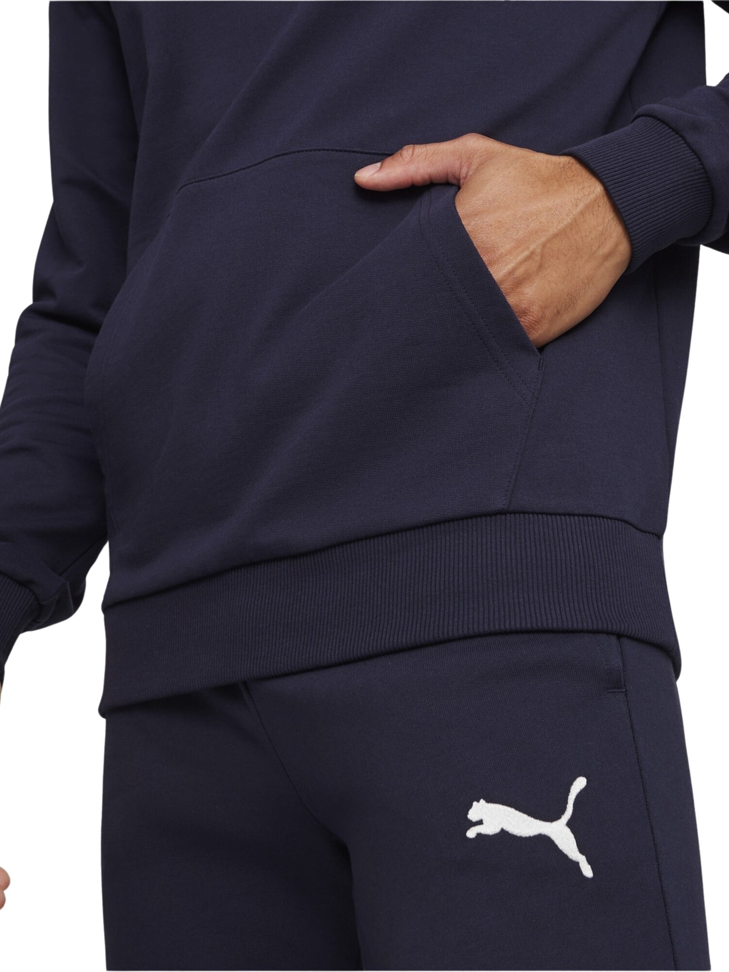 PUMA Sportsweatshirt 'Team Goal' i blå