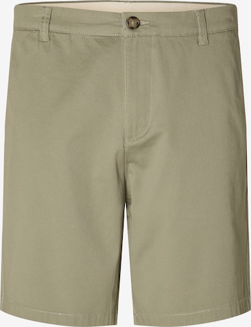Pantaloni chino 'Bill' di SELECTED HOMME in verde: frontale