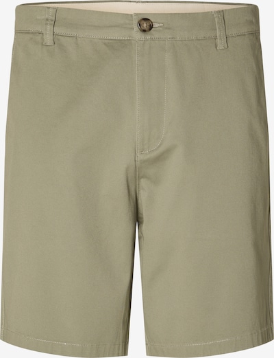 SELECTED HOMME Chino hlače 'Bill' | kaki barva, Prikaz izdelka