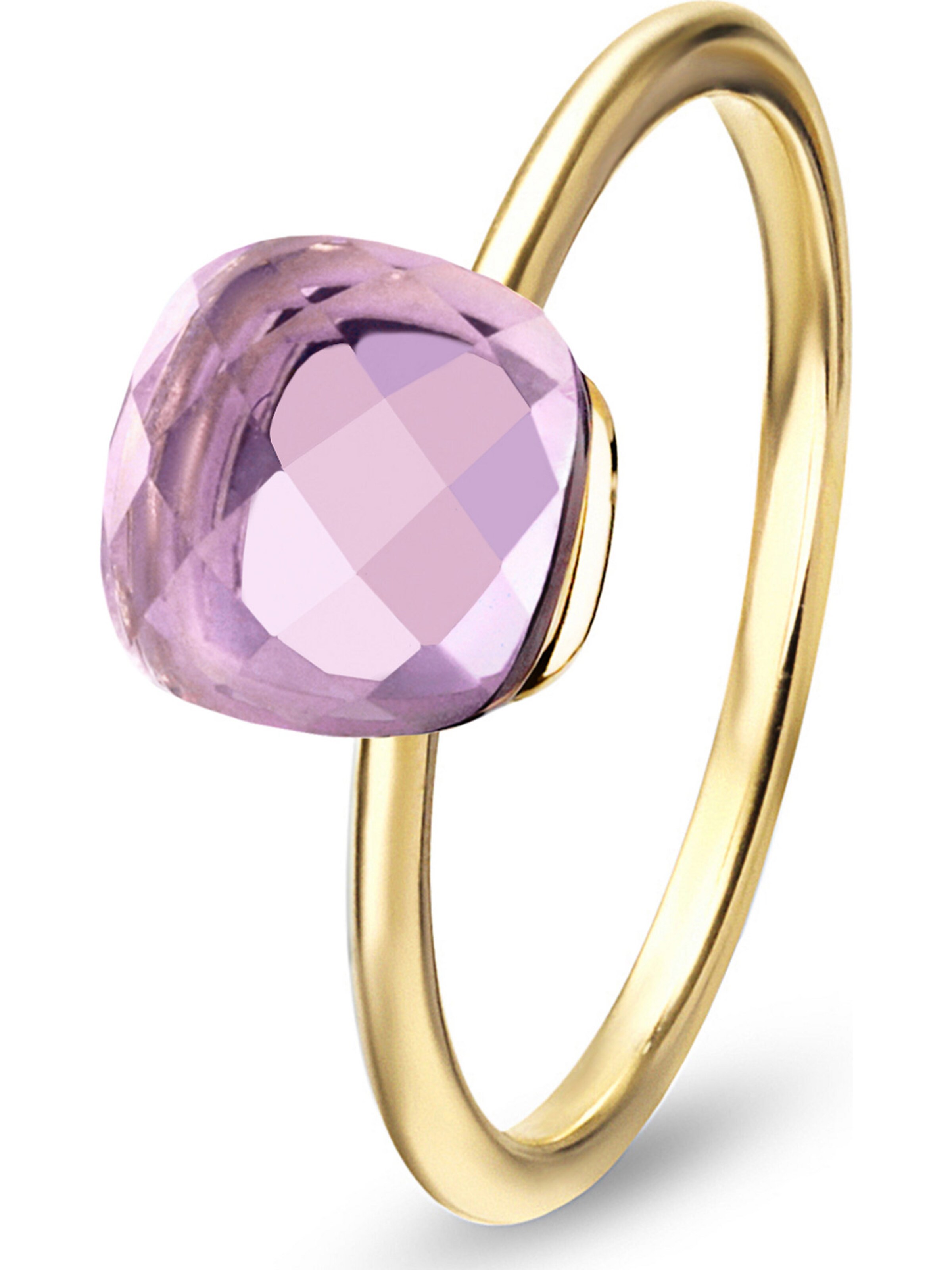 CHRIST Ring in Lila: Vorderseite