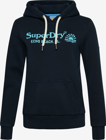 Superdry Sweatshirt 'Vanue' in Blue: front