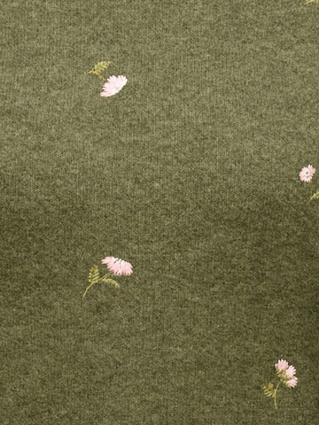 ONLY Carmakoma Sweater 'SHINE' in Green