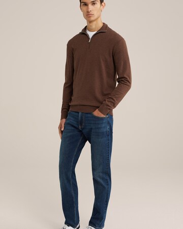 WE Fashion Regular Jeans in Blauw