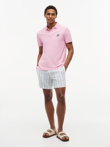 TOMMY HILFIGER Poloshirt in Pink