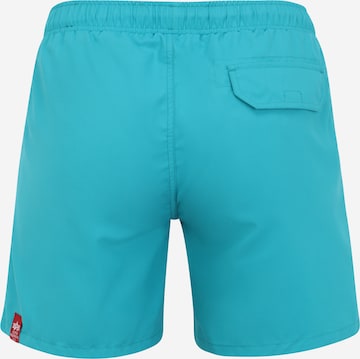 ALPHA INDUSTRIES Badeshorts in Blau