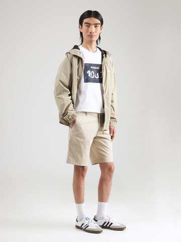 NAPAPIJRI T-Shirt 'SAISE' in Weiß