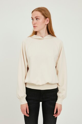 b.young Sweatshirt 'PUSTI' in Beige: front