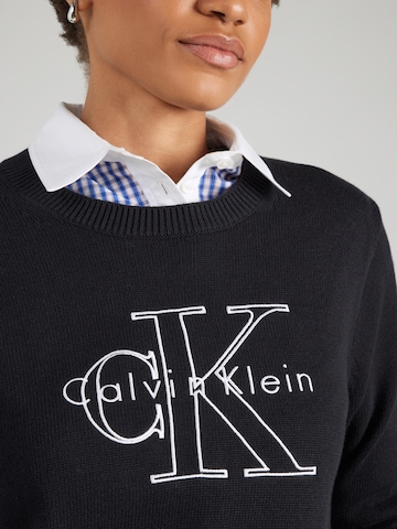 Calvin Klein Jeans Regular Sweater in Black