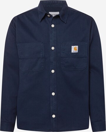 Carhartt WIP Button Up Shirt 'Melville' in Blue: front