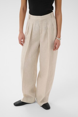 InWear Loosefit Hose 'IdoneyIW' in Beige: Vorderseite