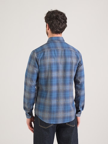 Coupe regular Chemise LERROS en bleu : derrière