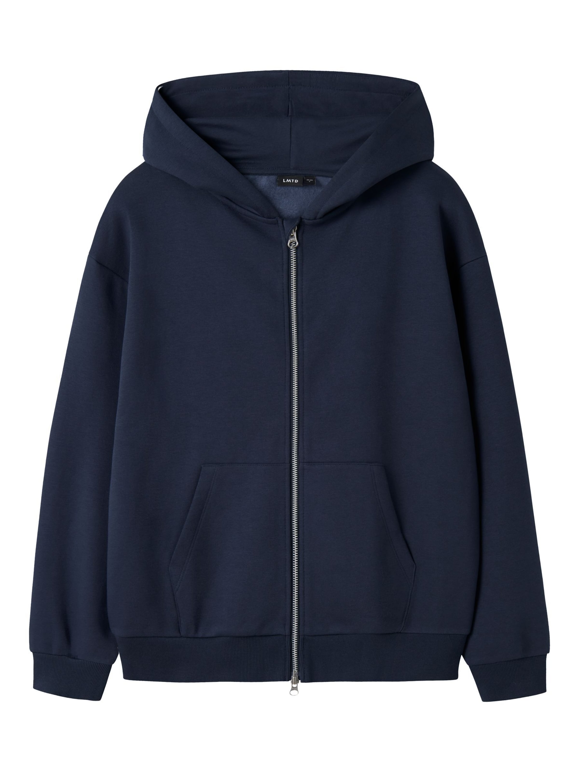 LMTD Sweatvest in Blauw: voorkant