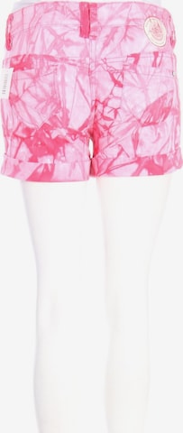 Fresh Made Kunstleder-Shorts S in Pink