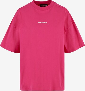 Maglia extra large 'Bracy' di Pegador in rosa: frontale