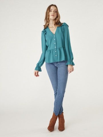 NAF NAF Blouse 'Homar' in Blauw