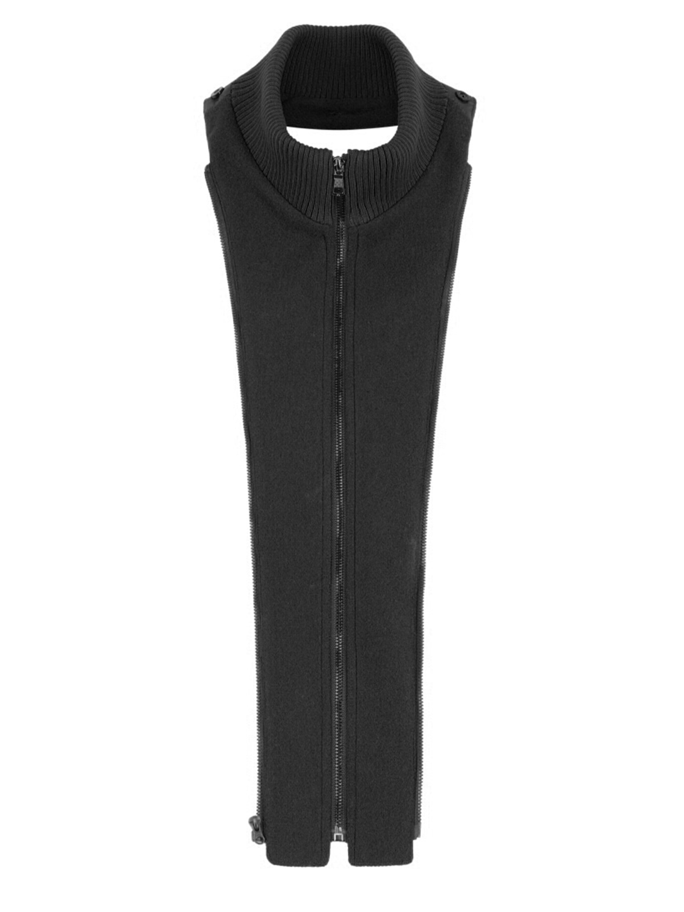 ALLTHEMEN Winter Coat 'Winterruhe' in Black