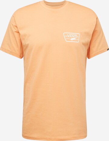 T-Shirt VANS en orange : devant