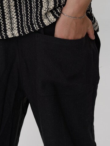 Dxnmxrk Loosefit Broek 'DXGaston' in Zwart