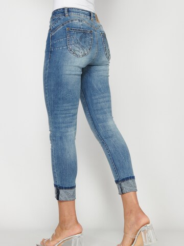 KOROSHI Regular Jeans in Blau