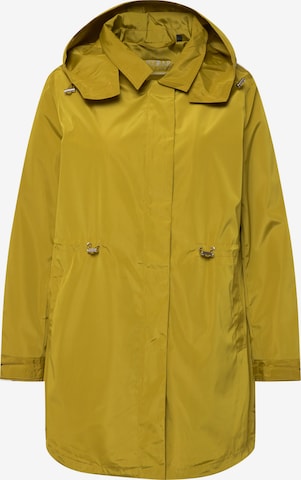 Ulla Popken Between-Seasons Parka in Yellow: front