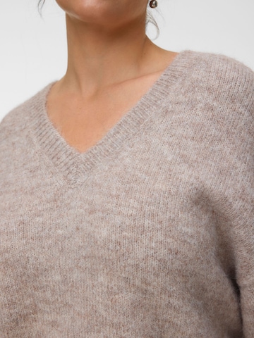 Vero Moda Curve Trui 'VMCHOPE' in Zilver