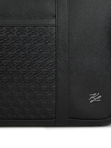 Valigetta ventiquattrore di Karl Lagerfeld in nero