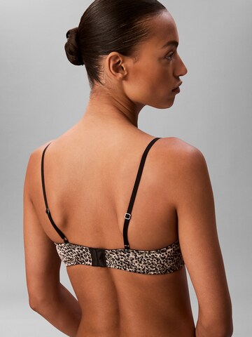 Calvin Klein Balconette Bra in Black