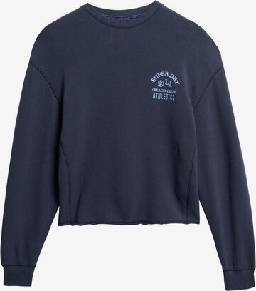 Superdry Sweatshirt in Blue: front