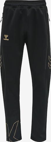 Regular Pantalon de sport Hummel en noir : devant