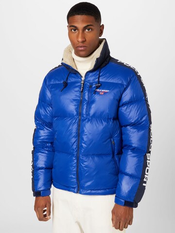 Polo Ralph Lauren Winter Jacket in Blue: front
