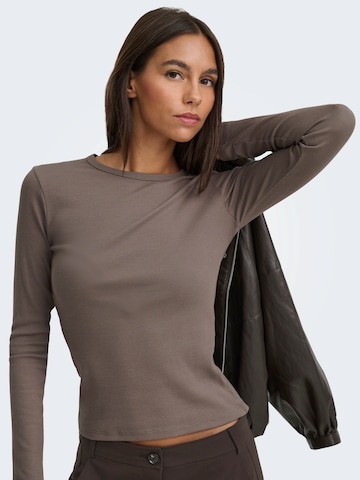 Tricou 'JDYLUCKY' de la JDY pe maro: față