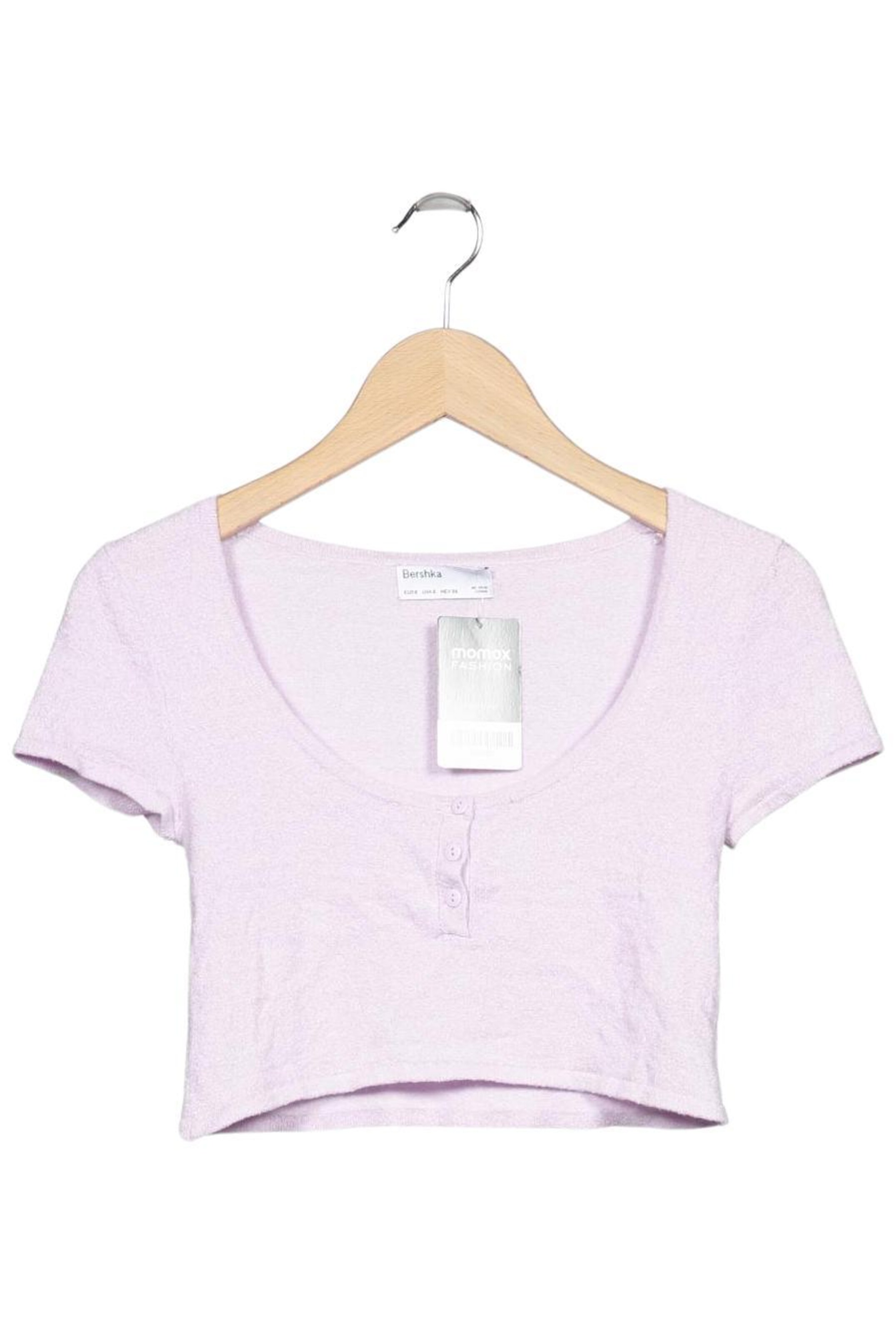 Bershka Top & Shirt in S in Purple: front