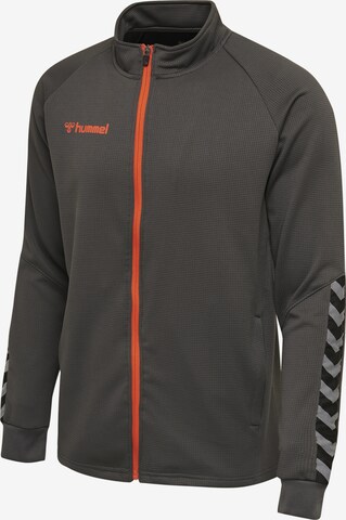 Hummel Training jacket in Grey: front