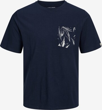 T-Shirt 'Crayon' JACK & JONES en bleu : devant