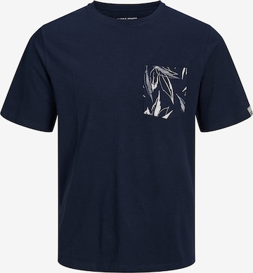 JACK & JONES T-Shirt 'Crayon' in Blau: predná strana